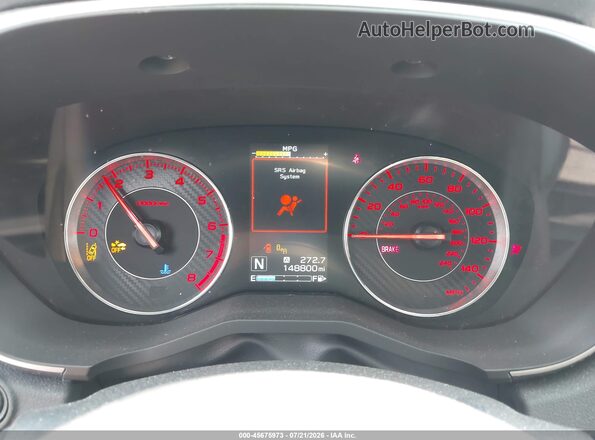 4S3GTAM67K3724537 2019 SUBARU IMPREZA Red Вид задніх сидінь