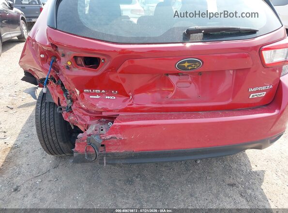4S3GTAM67K3724537 2019 SUBARU IMPREZA Red 