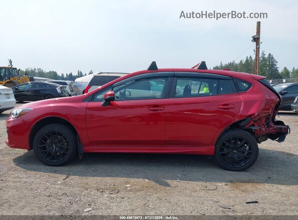 4S3GTAM67K3724537 2019 SUBARU IMPREZA Red 