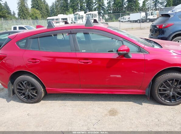 4S3GTAM67K3724537 2019 SUBARU IMPREZA Red Панорамний вид салону 360°