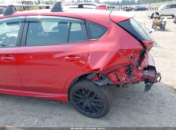 4S3GTAM67K3724537 2019 SUBARU IMPREZA Red 