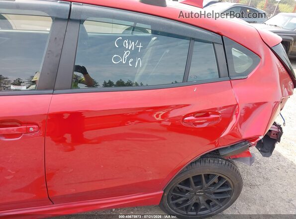 4S3GTAM67K3724537 2019 SUBARU IMPREZA Red 