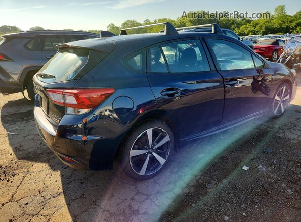 4S3GTAM68K3734820 2019 SUBARU IMPREZA Синий Задняя правая четверть