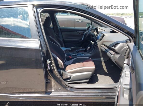 4S3GTAM69L3720376 2020 SUBARU IMPREZA Black Вид салону спереду