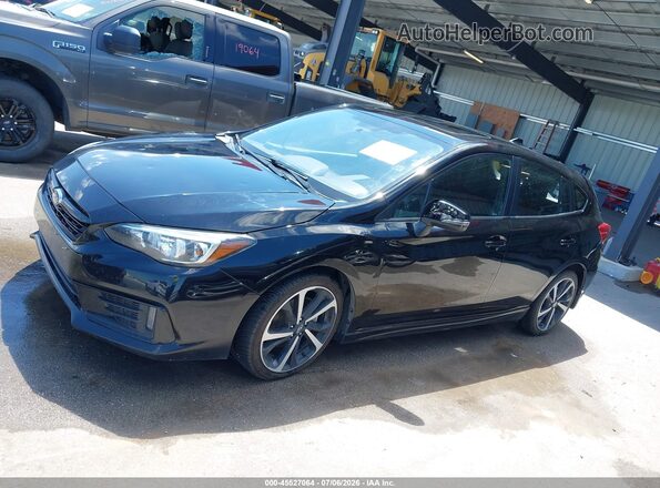4S3GTAM69L3720376 2020 SUBARU IMPREZA Black Панорамний вид салону 360°