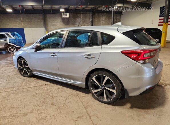 4S3GTAM69L3734486 2020 SUBARU IMPREZA Silver Trasero izquierdo