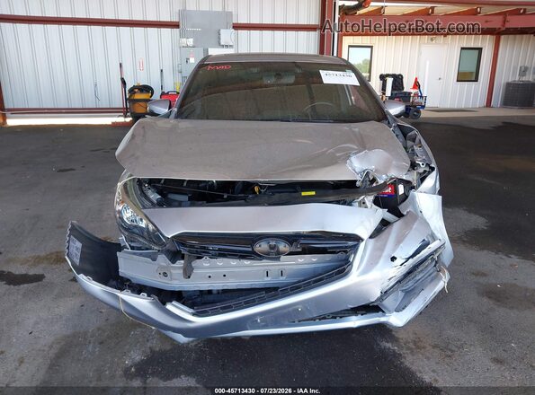 4S3GTAM6XL3722296 2020 SUBARU IMPREZA Серебряный Вид задней части салона