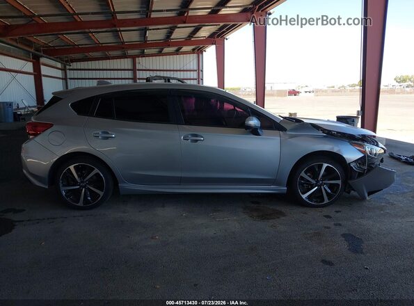 4S3GTAM6XL3722296 2020 SUBARU IMPREZA Серебряный Панорамный вид салона 360°
