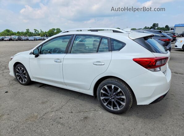 4S3GTAT60N3700070 2022 SUBARU IMPREZA White Trasero izquierdo