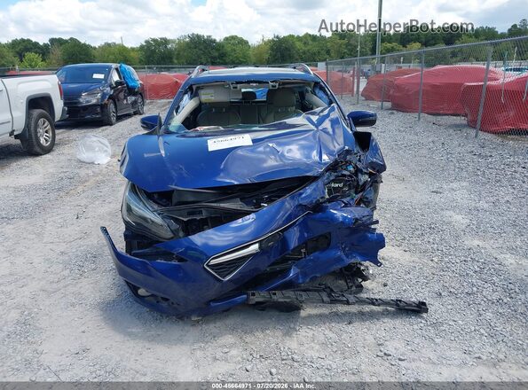 4S3GTAT62H3752000 2017 SUBARU IMPREZA Синий Вид задней части салона