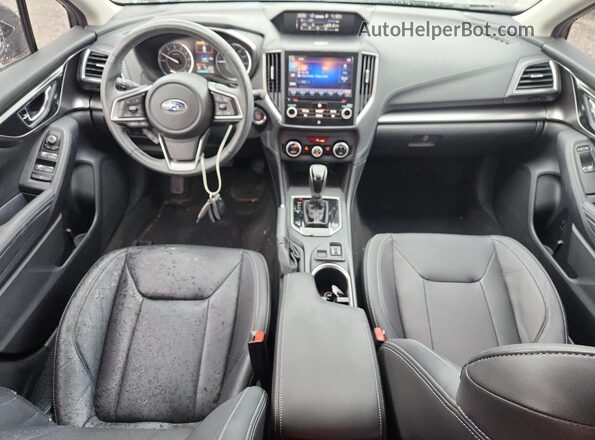4S3GTAT62K3724253 2019 SUBARU IMPREZA Черный Вид панели приборов