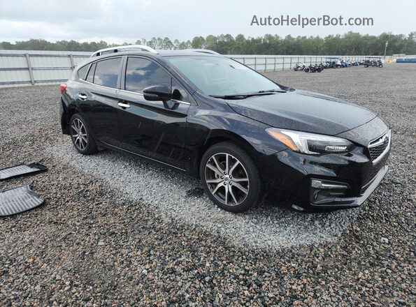 4S3GTAT62K3724253 2019 SUBARU IMPREZA Черный Передняя правая четверть
