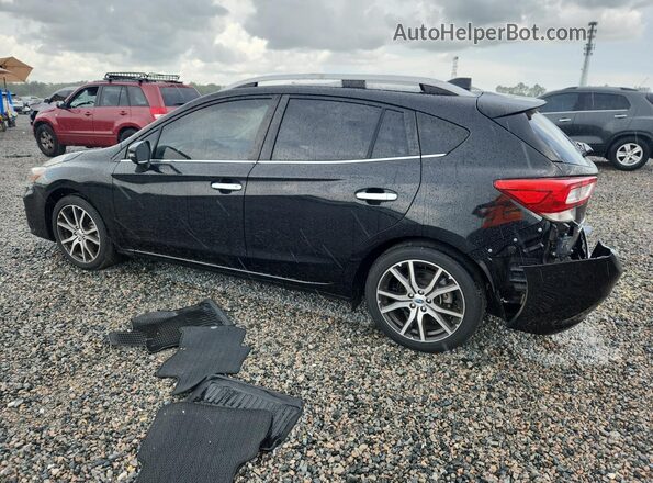 4S3GTAT62K3724253 2019 SUBARU IMPREZA Черный Задняя левая четверть