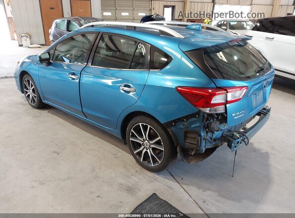 4S3GTAT64H3743220 2017 SUBARU IMPREZA Blue Trasero izquierdo