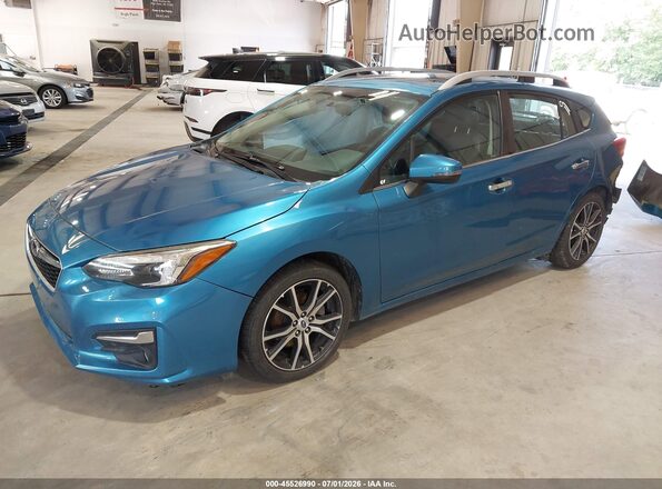 4S3GTAT64H3743220 2017 SUBARU IMPREZA Blue Vista tres cuartos delantera izquierda