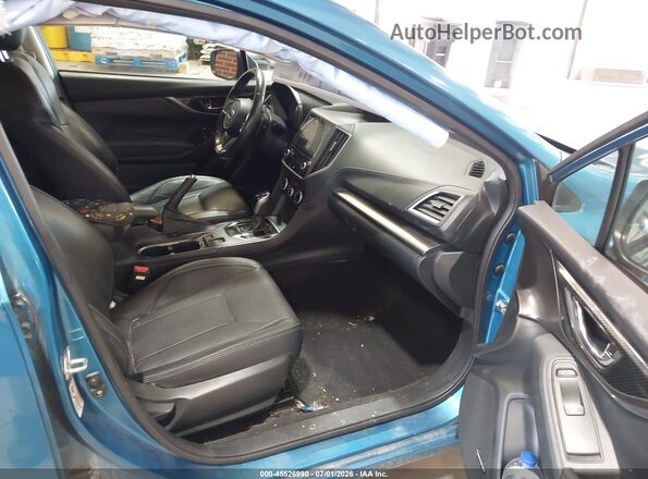 4S3GTAT64H3743220 2017 SUBARU IMPREZA Blue Vista interior delantera