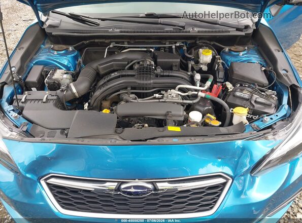 4S3GTAT64J3726455 2018 SUBARU IMPREZA Blue უკანა ხედი