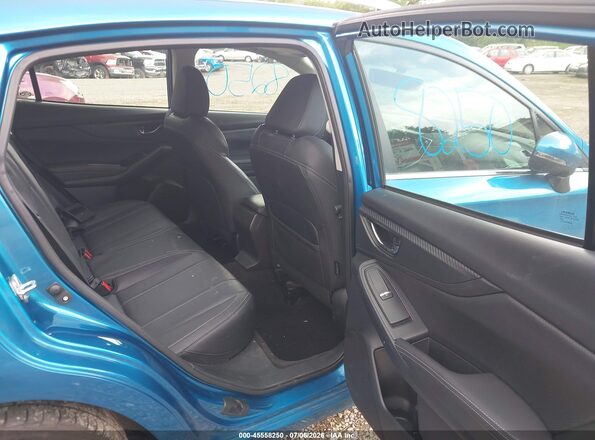 4S3GTAT64J3726455 2018 SUBARU IMPREZA Blue VIN კოდის სტიკერის ხედი