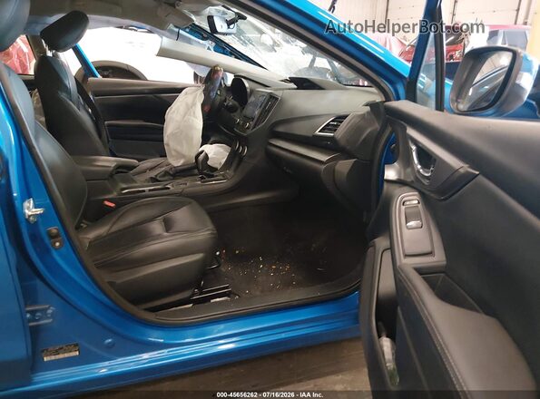 4S3GTAT64L3726880 2020 SUBARU IMPREZA Blue წინა სალონის ხედი