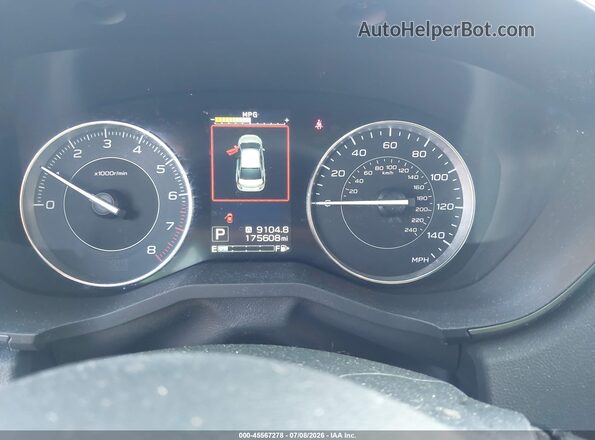 4S3GTAT65H3749897 2017 SUBARU IMPREZA White Вид задніх сидінь
