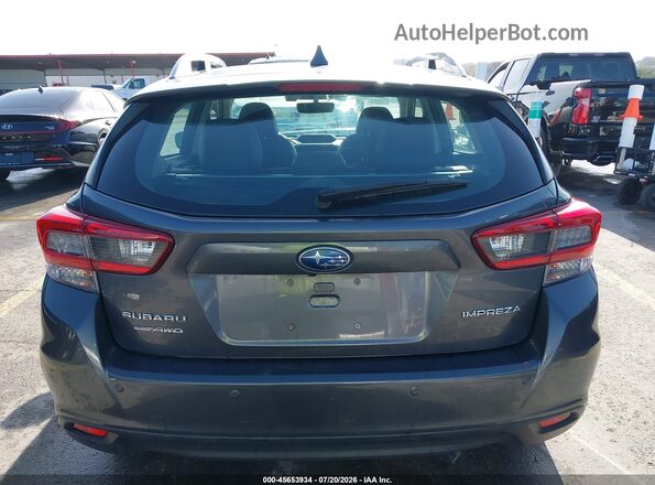 4S3GTAT65M3702380 2021 SUBARU IMPREZA Gray 