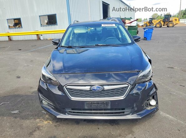 4S3GTAT66J3746738 2018 SUBARU IMPREZA Black Դիմացի տեսք
