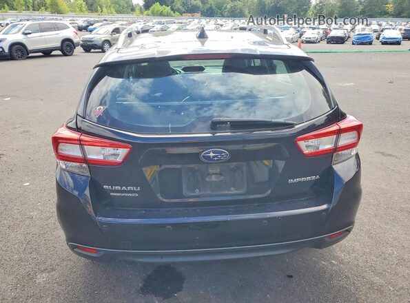 4S3GTAT66J3746738 2018 SUBARU IMPREZA Black Հետևի տեսք