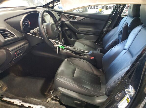 4S3GTAT67L3734312 2020 SUBARU IMPREZA Black Front interior view