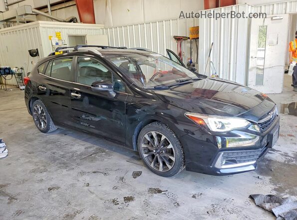 4S3GTAT67L3734312 2020 SUBARU IMPREZA Black Front right