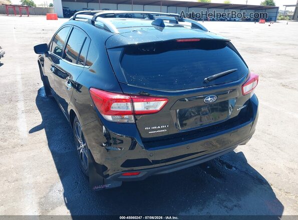 4S3GTAT6XH3732514 2017 SUBARU IMPREZA Black Rear left