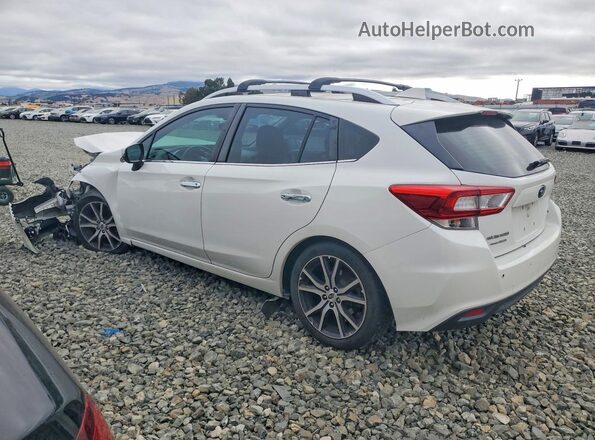 4S3GTAU65H3753107 2017 SUBARU IMPREZA White Rear left