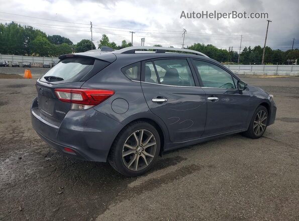 4S3GTAU65K3759576 2019 SUBARU IMPREZA Gray უკანა მარჯვენა