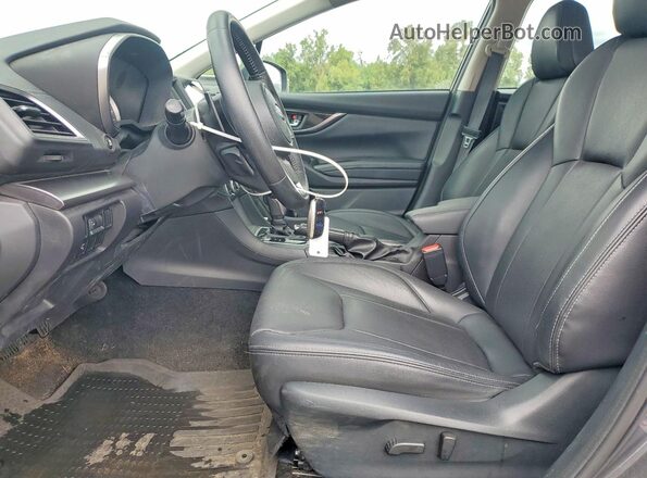 4S3GTAU65K3759576 2019 SUBARU IMPREZA Gray წინა სალონის ხედი
