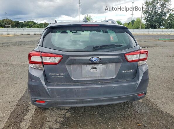 4S3GTAU65K3759576 2019 SUBARU IMPREZA Gray უკანა ხედი