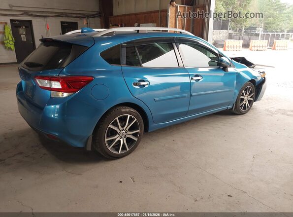 4S3GTAU69H3728548 2017 SUBARU IMPREZA Синий Задняя правая четверть