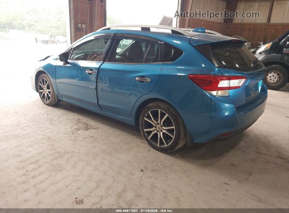 4S3GTAU69H3728548 2017 SUBARU IMPREZA Синий Задняя левая четверть