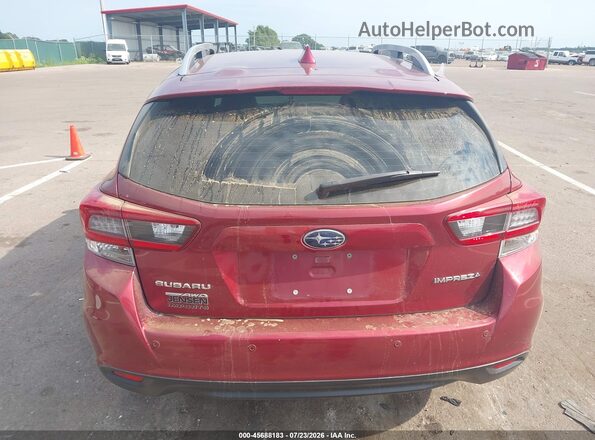 4S3GTAU6XL3723822 2020 SUBARU IMPREZA Red 