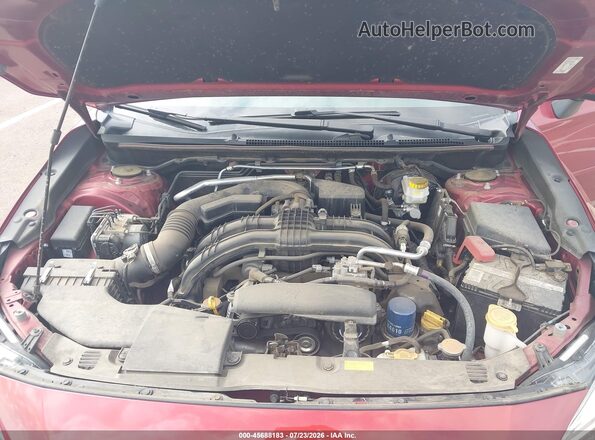 4S3GTAU6XL3723822 2020 SUBARU IMPREZA Red უკანა ხედი