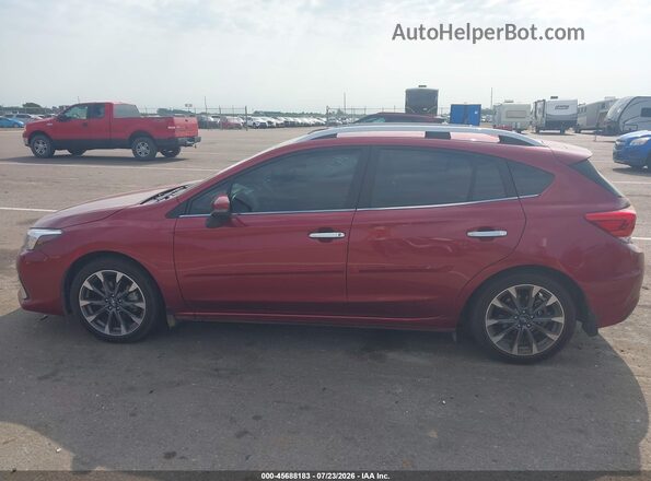 4S3GTAU6XL3723822 2020 SUBARU IMPREZA Red სალონის 360-გრადუსიანი ხედი