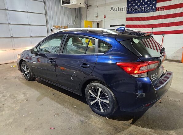 4S3GTAV60L3712052 2020 SUBARU IMPREZA Blue Trasero izquierdo
