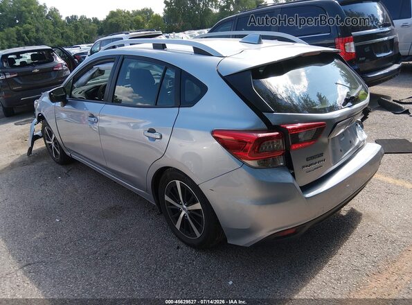 4S3GTAV63P3718434 2023 SUBARU IMPREZA Серебряный Задняя левая четверть