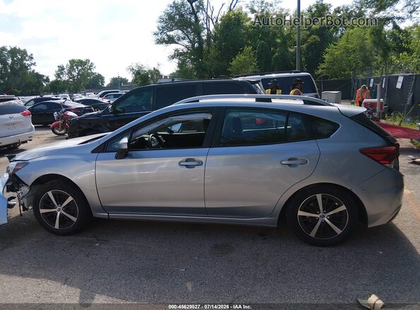 4S3GTAV63P3718434 2023 SUBARU IMPREZA Серебряный Панорамный вид салона 360°