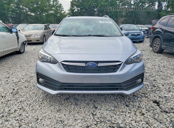 4S3GTAV64P3705191 2023 SUBARU IMPREZA Silver Front view