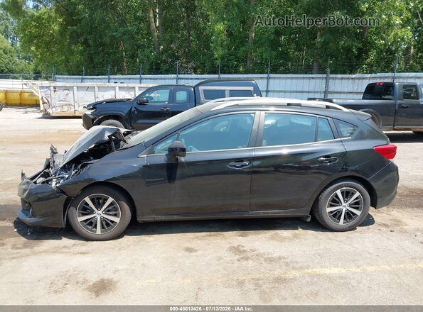4S3GTAV65M3716759 2021 SUBARU IMPREZA Black Widok wnętrza 360 stopni