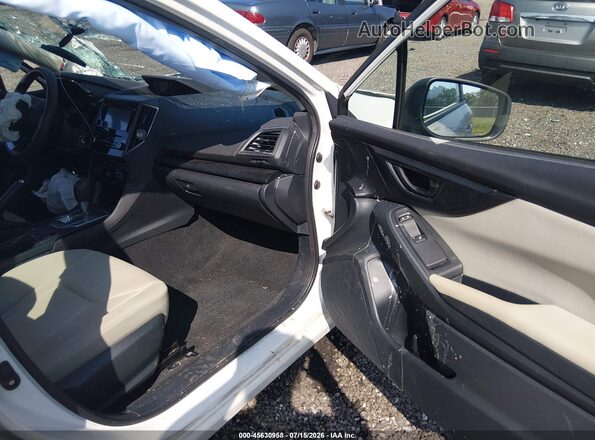4S3GTAV66N3715640 2022 SUBARU IMPREZA White Vista interior delantera