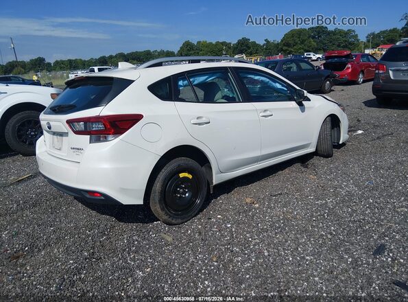 4S3GTAV66N3715640 2022 SUBARU IMPREZA White Trasero derecho