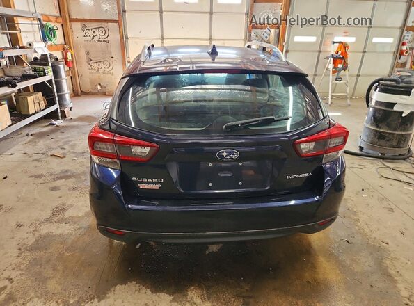 4S3GTAV68L3702479 2020 SUBARU IMPREZA Blue უკანა ხედი