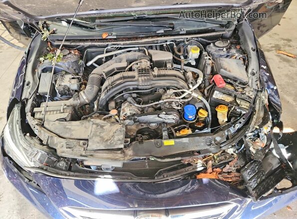 4S3GTAV68L3702479 2020 SUBARU IMPREZA Blue უკანა სალონის ხედი