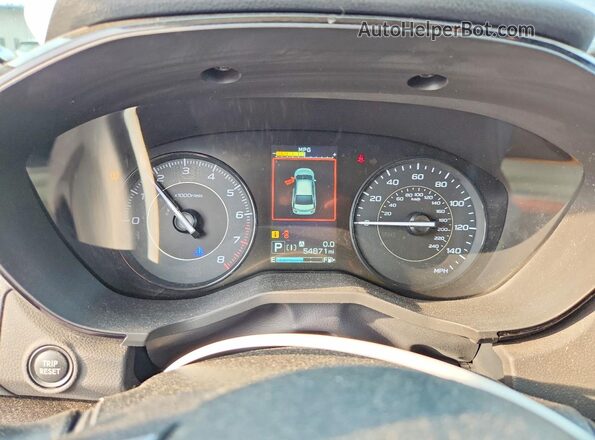 4S3GTAV68P3713245 2023 SUBARU IMPREZA Silver Instrument cluster view