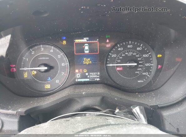 4S3GTAV69L3715113 2020 SUBARU IMPREZA Dark Blue Vista de los asientos traseros